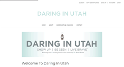 Desktop Screenshot of daringinutah.com